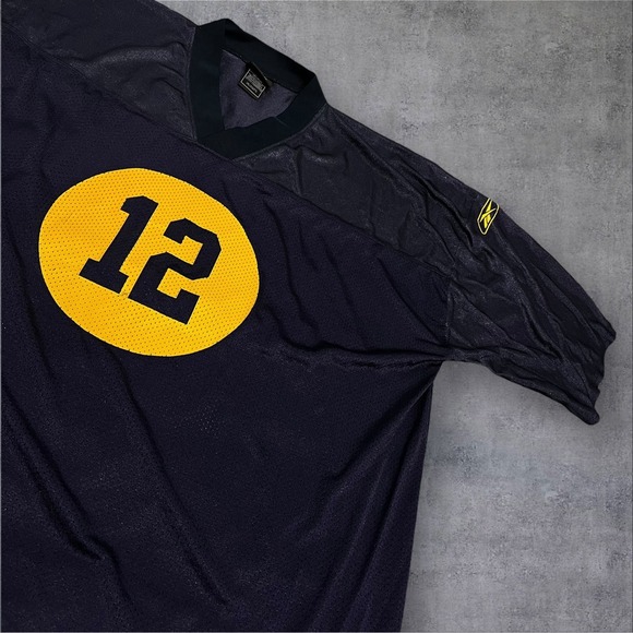 2000s Reebok Green Bay Packers‎ Blue Alternate Jersey XXL Aaron Rodger's - Picture 4 of 5